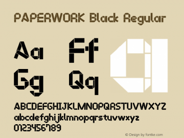 paperwork black