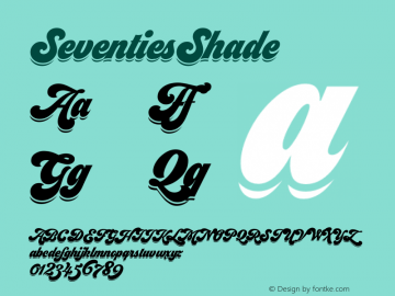 myfonts识别字体,歌唱字体 myfonts.easy.argentina-lian-types.seventies.shade.wfkit2.