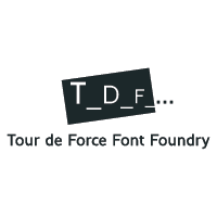 Tour de Force Font Foundry