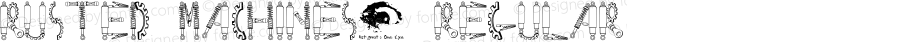 Rusted MachineSW Regular Macromedia Fontographer 4.1.2 1/5/97