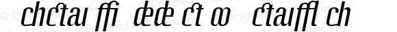 LinotypeOctane ItalicAdd