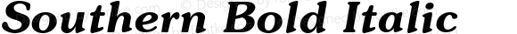 Southern Bold Italic