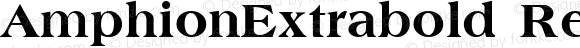 AmphionExtrabold Regular More KeyFonts For Win31  2/2/93