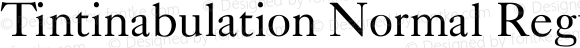 Tintinabulation Normal Regular