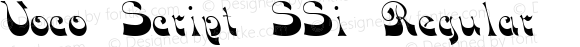 Voco Script SSi Regular