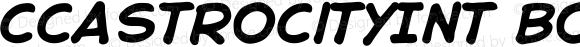 CCAstroCityInt-Bold Italic