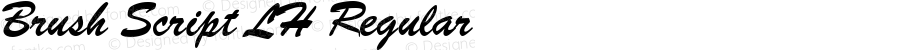 Brush Script LH