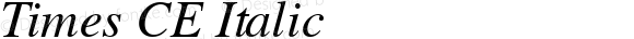 Times CE Italic