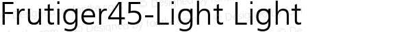 Frutiger45-Light