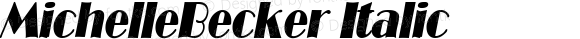 MichelleBecker Italic
