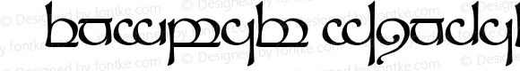 Tengwar Sindarin 1