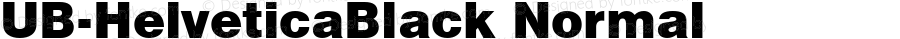 UB-HelveticaBlack