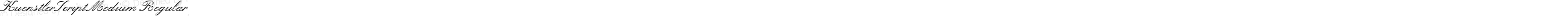 KuenstlerScriptMedium Regular