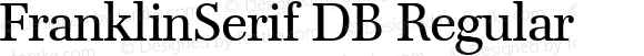 FranklinSerif-Regular DB