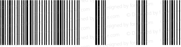 Barcode 3 of 9 Bold