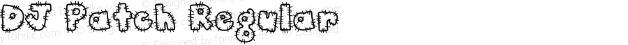 DJ Patch Regular Altsys Fontographer 4.1 6/10/97