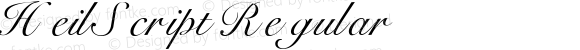 HeilScript Regular