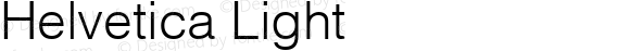 Helvetica Light