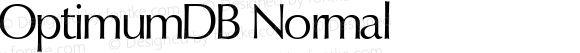 OptimumDB Normal Altsys Fontographer 4.0.3 9.9.1994