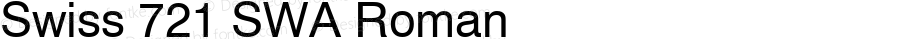 Swiss 721 SWA Roman mfgpctt-v1.32 Tue May 5 12:54:30 EDT 1992