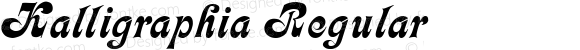 Kalligraphia Regular