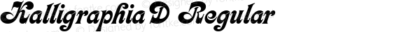 KalligraphiaD Regular