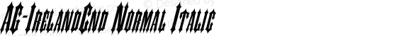 AG-IrelandCnd Normal Italic