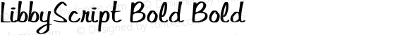 LibbyScript Bold