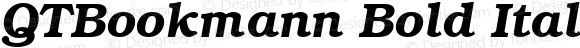 QTBookmann Bold Italic