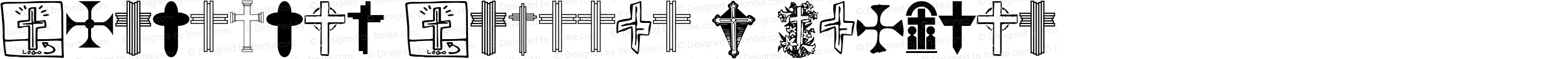 Christian Crosses V