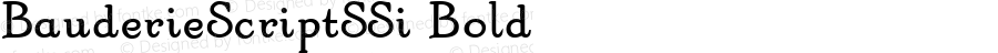 BauderieScriptSSi Bold