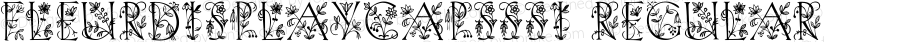 FleurDisplayCapsSSi Regular Macromedia Fontographer 4.1 8/2/95