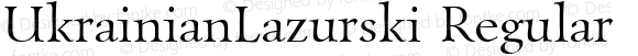 UkrainianLazurski Regular