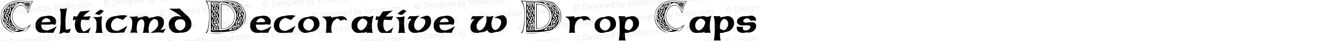 Celticmd Decorative w Drop Caps