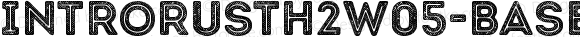 IntroRustH2W05-Base2Line Regular Version 1.00
