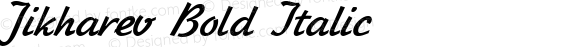 Jikharev Bold Italic