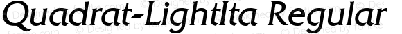 Quadrat-LightIta Regular