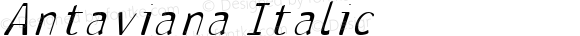 Antaviana Italic