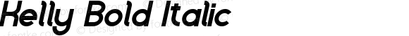 Kelly Bold Italic