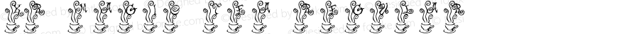 KR Magic Tea Regular Macromedia Fontographer 4.1 03/15/2001