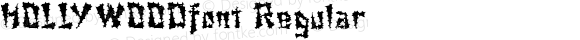 HOLLYWOODfont Regular Altsys Fontographer 3.5  4/3/01