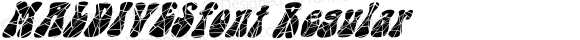 MALDIVESfont Regular Altsys Fontographer 3.5  4/3/01