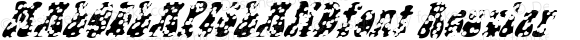 MALOELAPISLANDfont Regular Altsys Fontographer 3.5  4/3/01
