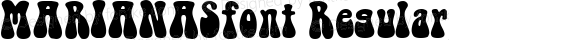 MARIANASfont Regular Altsys Fontographer 3.5  4/3/01
