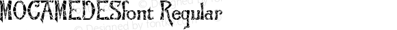 MOCAMEDESfont Regular Altsys Fontographer 3.5  4/4/01