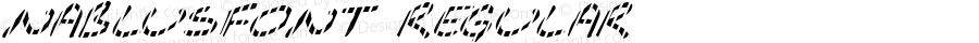 NABLUSfont Regular Altsys Fontographer 3.5  4/4/01