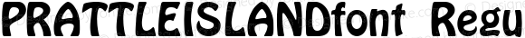 PRATTLEISLANDfont Regular Altsys Fontographer 3.5  4/4/01