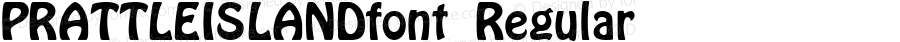 PRATTLEISLANDfont Regular Altsys Fontographer 3.5  4/4/01