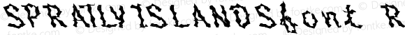 SPRATLYISLANDSfont Regular Altsys Fontographer 3.5  4/4/01