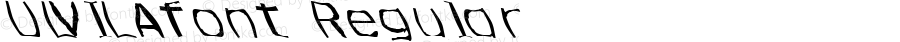 ULVILAfont Regular Altsys Fontographer 3.5  4/4/01